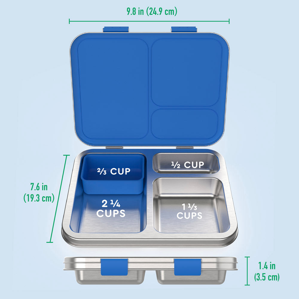 bentgo-kids-stainless-steel-lunch-box-3-compartment-airtight-bento-container-wit image 7