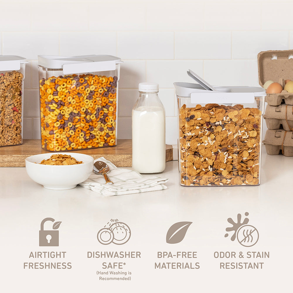 bentgo-pantry-airtight-cereal-containers-6-piece-dry-food-storage-set-3-containe image 3