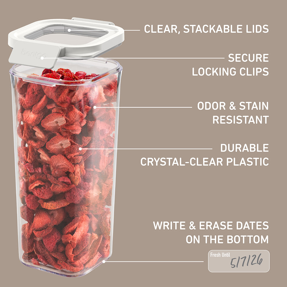 bentgo-pantry-airtight-dry-food-storage-containers-10-piece-set-5-containers-5-l image 4