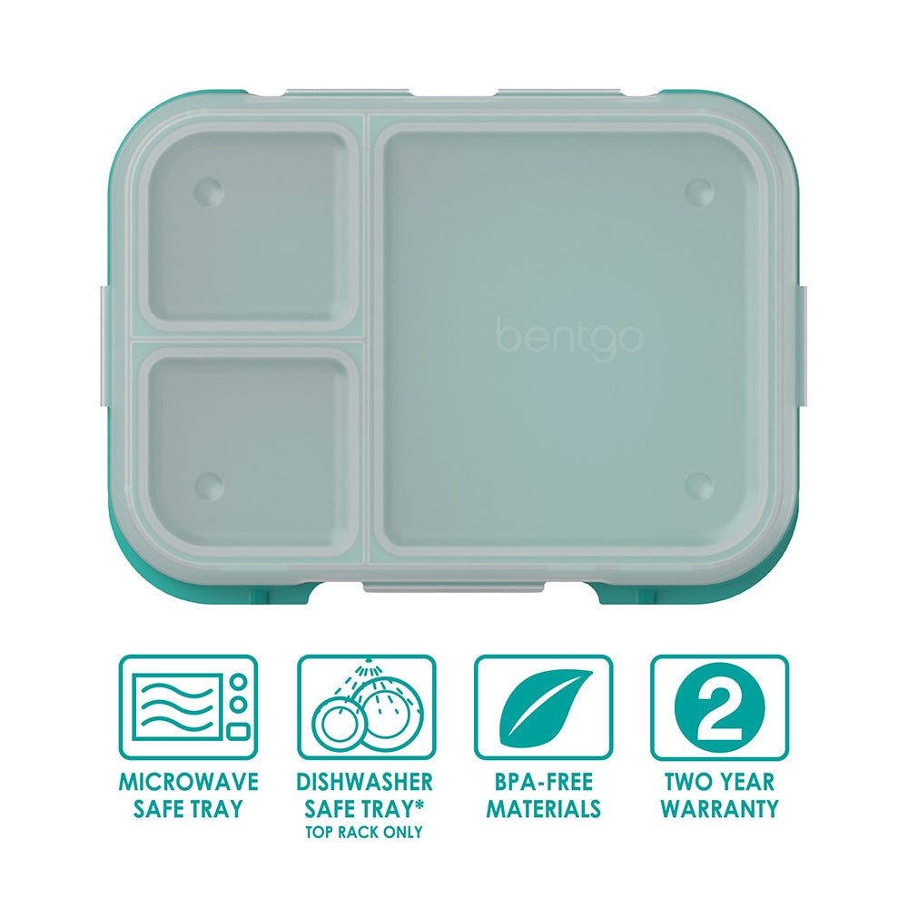 bentgo-pop-tray-with-transparent-cover-3-compartment-replacement-tray-for-bentgo image 2