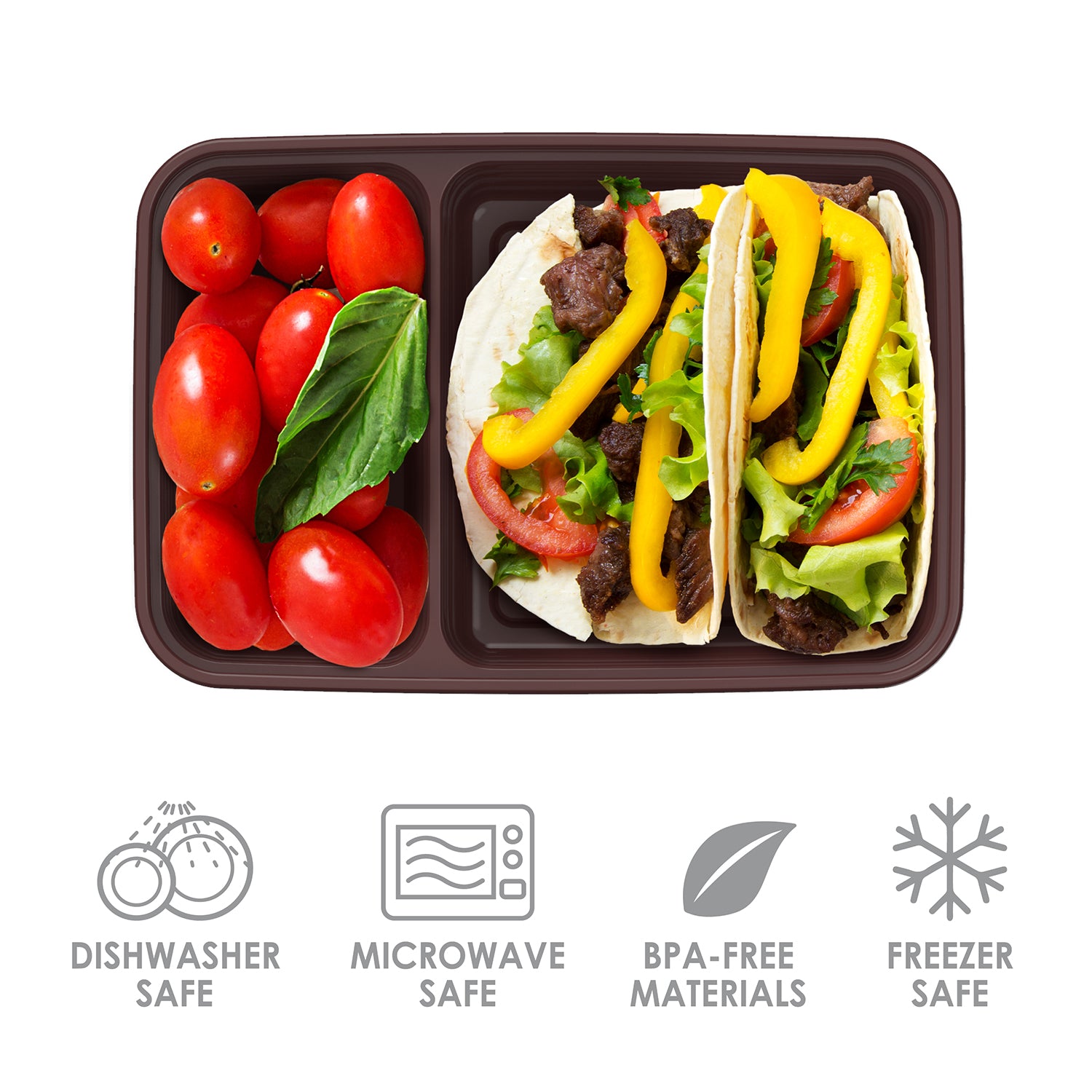 bentgo-prep-deluxe-multimeal-bag-60-piece-meal-prep-container-set-sand image 3