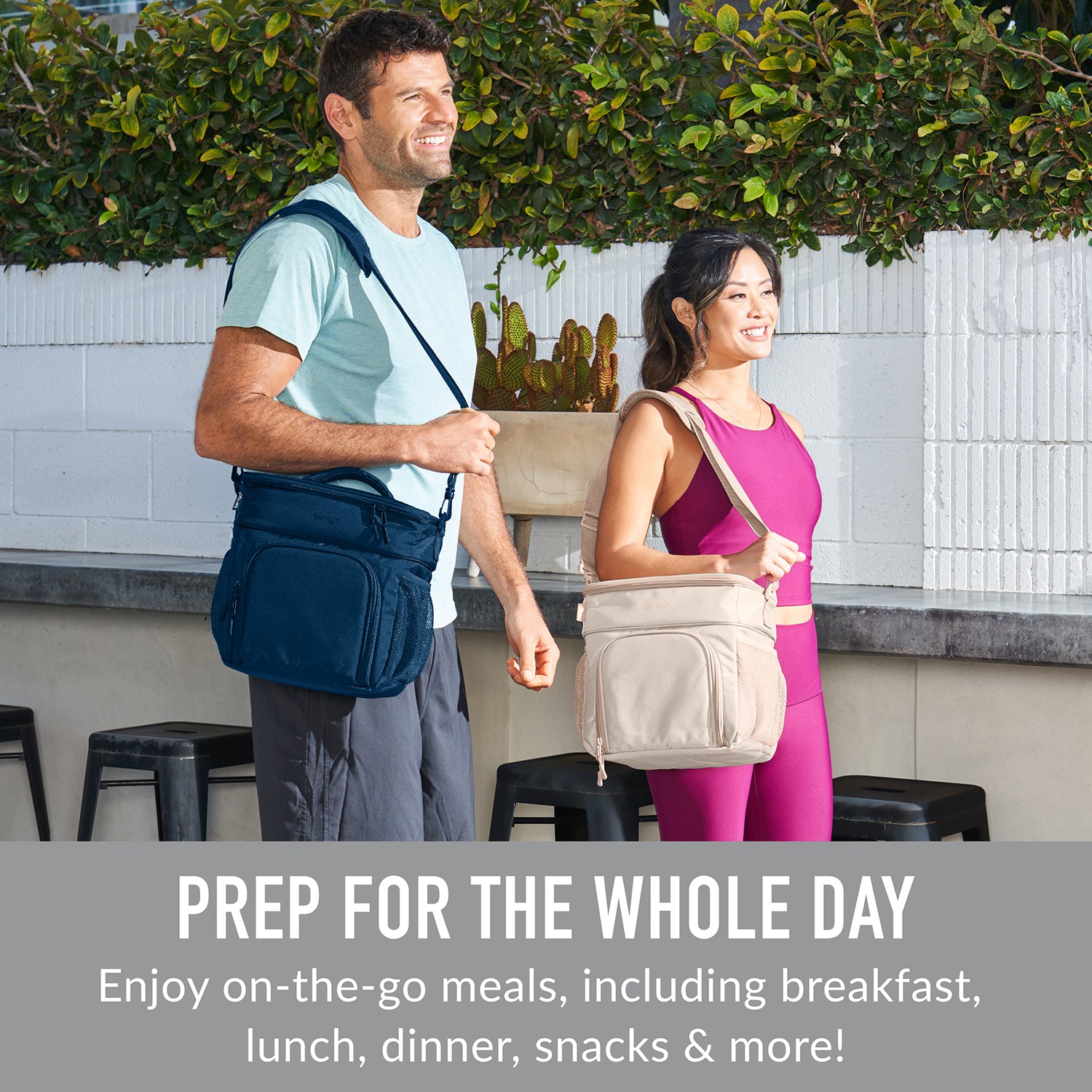 bentgo-prep-deluxe-multimeal-bag-60-piece-meal-prep-container-set-sand image 5