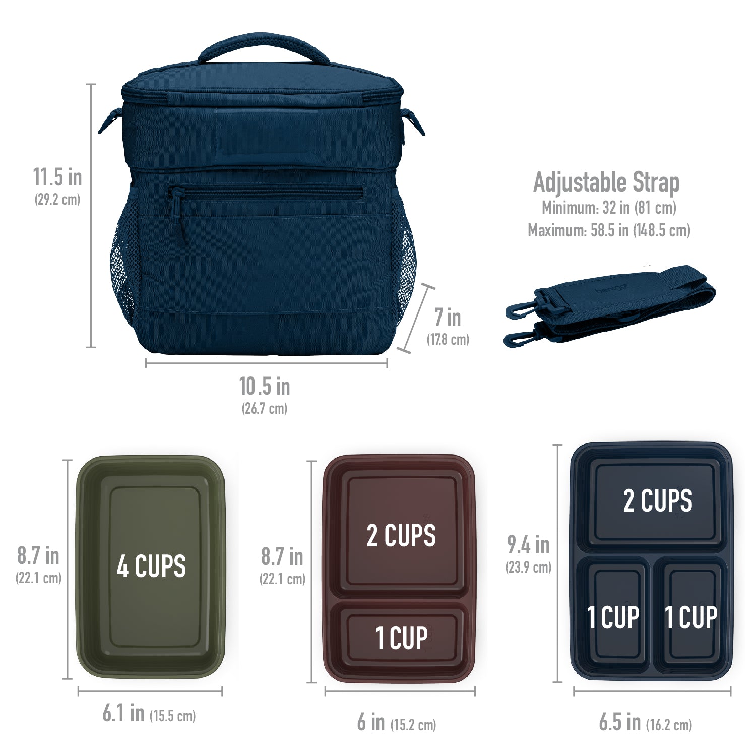 bentgo-prep-deluxe-multimeal-bag-60-piece-meal-prep-container-set-sand image 7