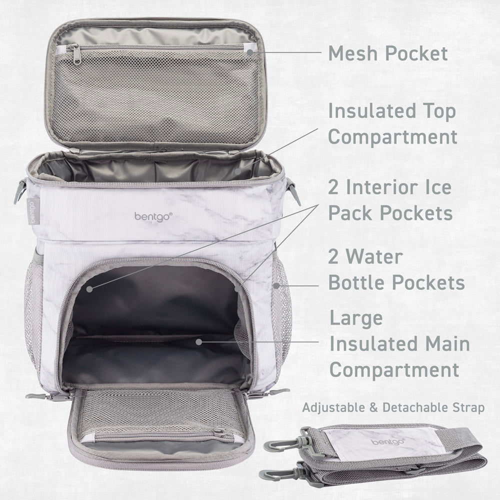 bentgo-prep-deluxe-multimeal-bag-large-insulated-water-resistant-lunch-bag-for-a image 5