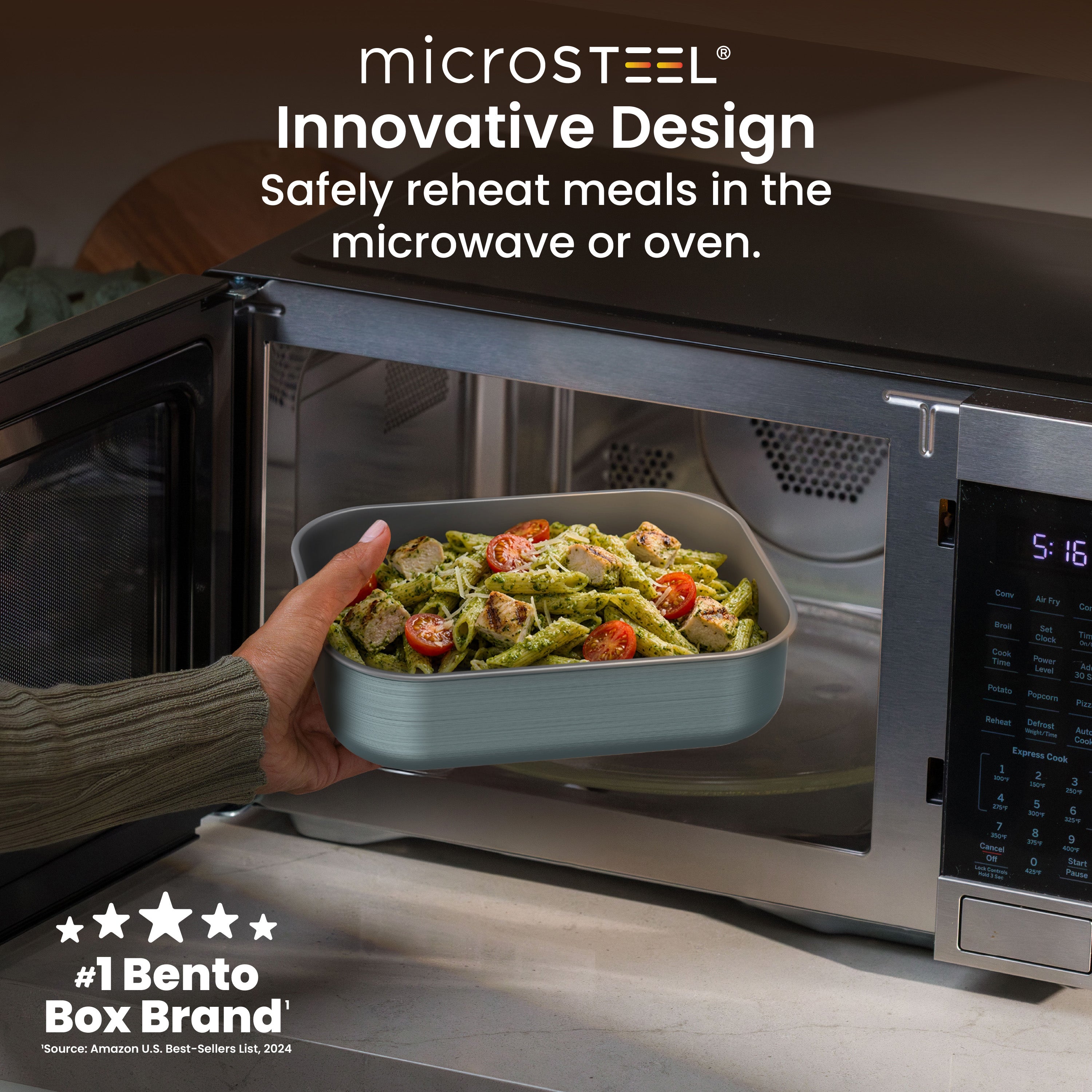 bentgo-microsteel-lunch-box-microwave-safe-stainless-steel-leak-proof-bento-cont image 3