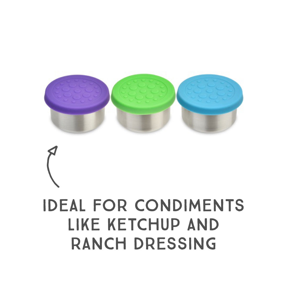 lunchbots-dips-1-5-oz-stainless-steel-condiment-containers-set-of-3-with-colorfu image 7