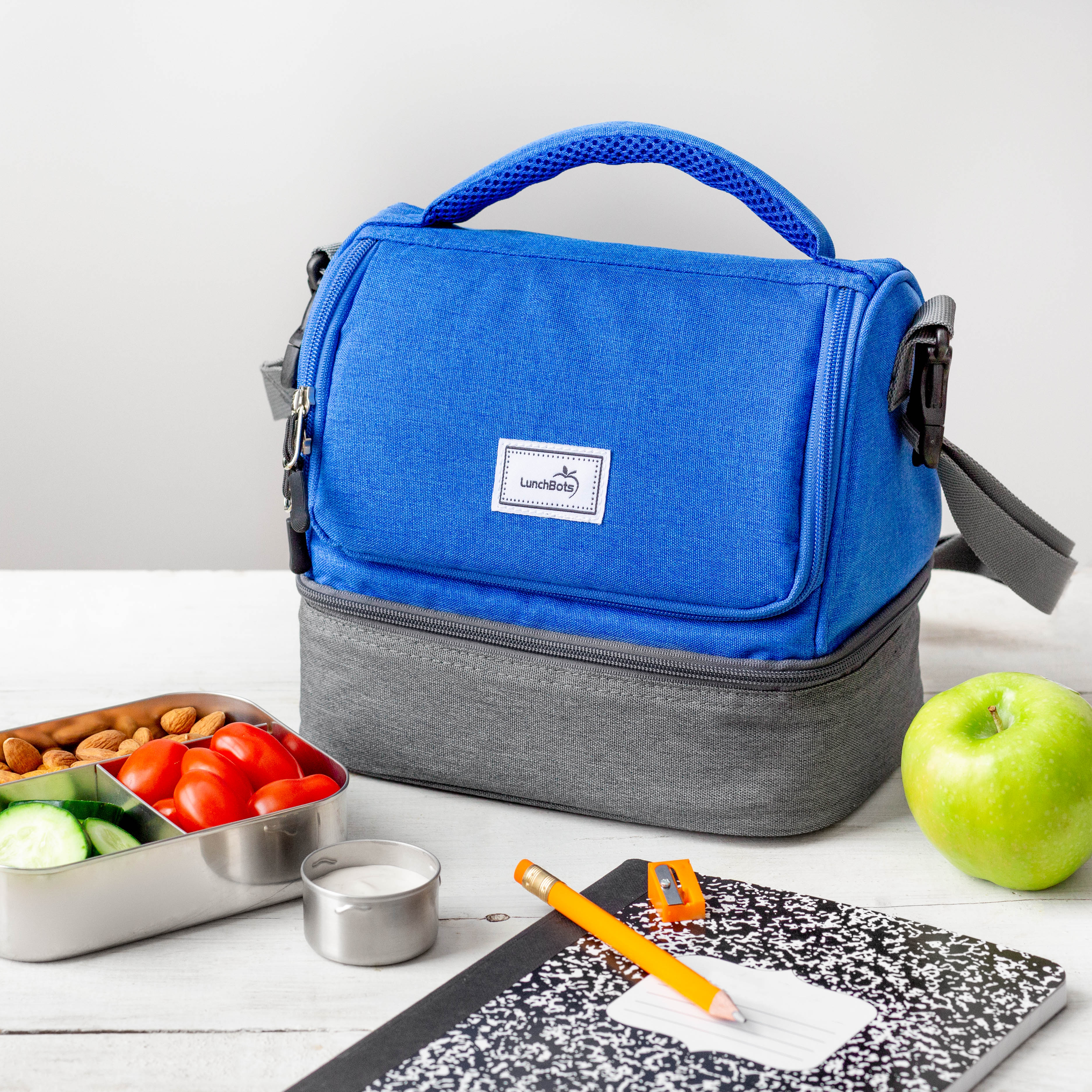 lunchbots-duplex-bag-insulated-two-zipper-lunch-bag-with-shoulder-strap-for-bent image 3