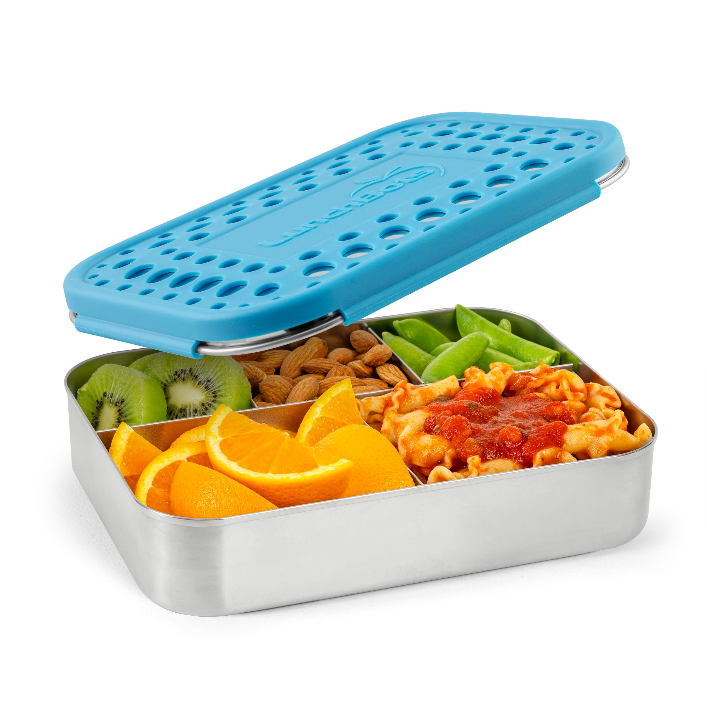 lunchbots-large-cinco-5-compartment-stainless-steel-kids-bento-box image 4