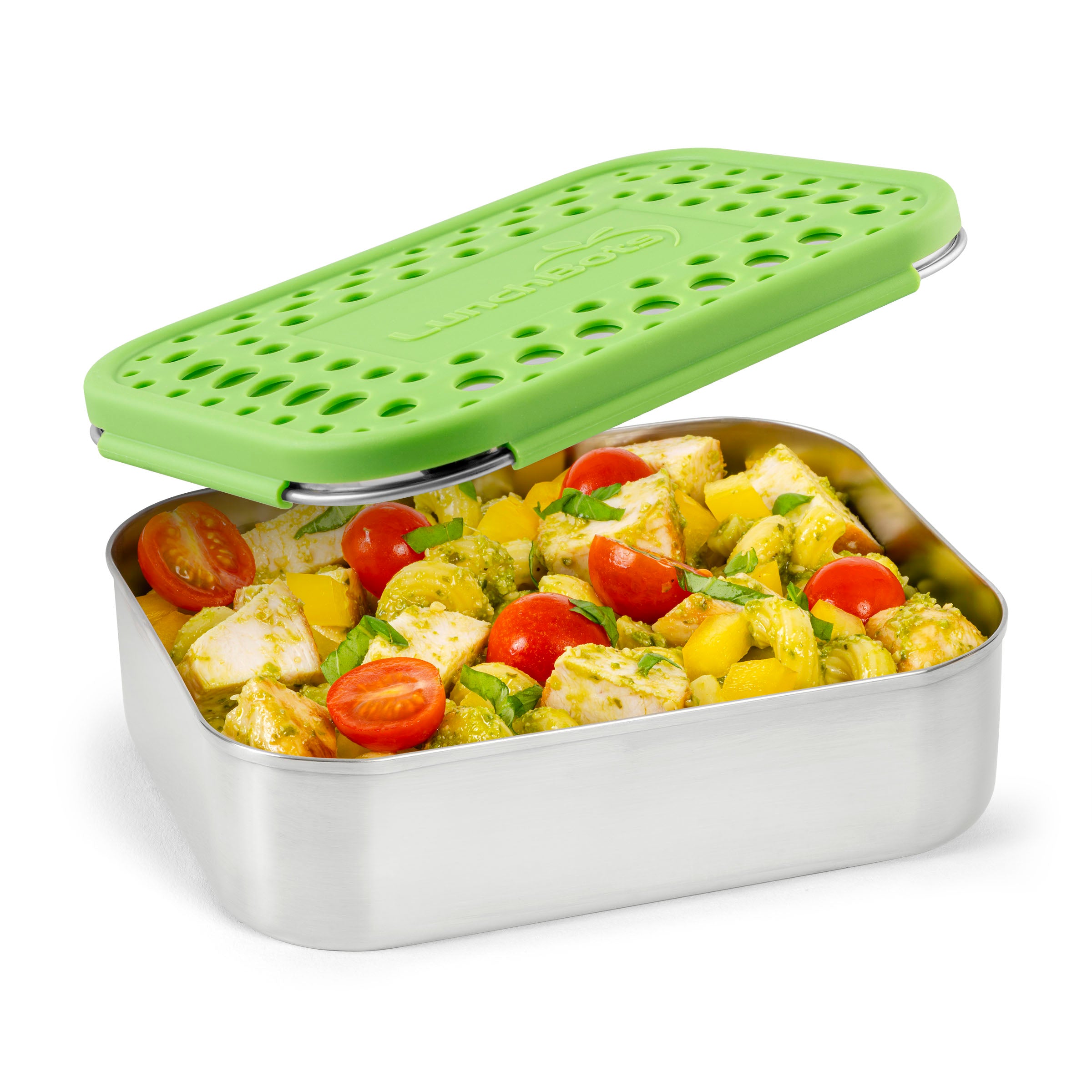 lunchbots-medium-uno-stainless-steel-bento-box-one-compartment-sandwich-size-lun image 5