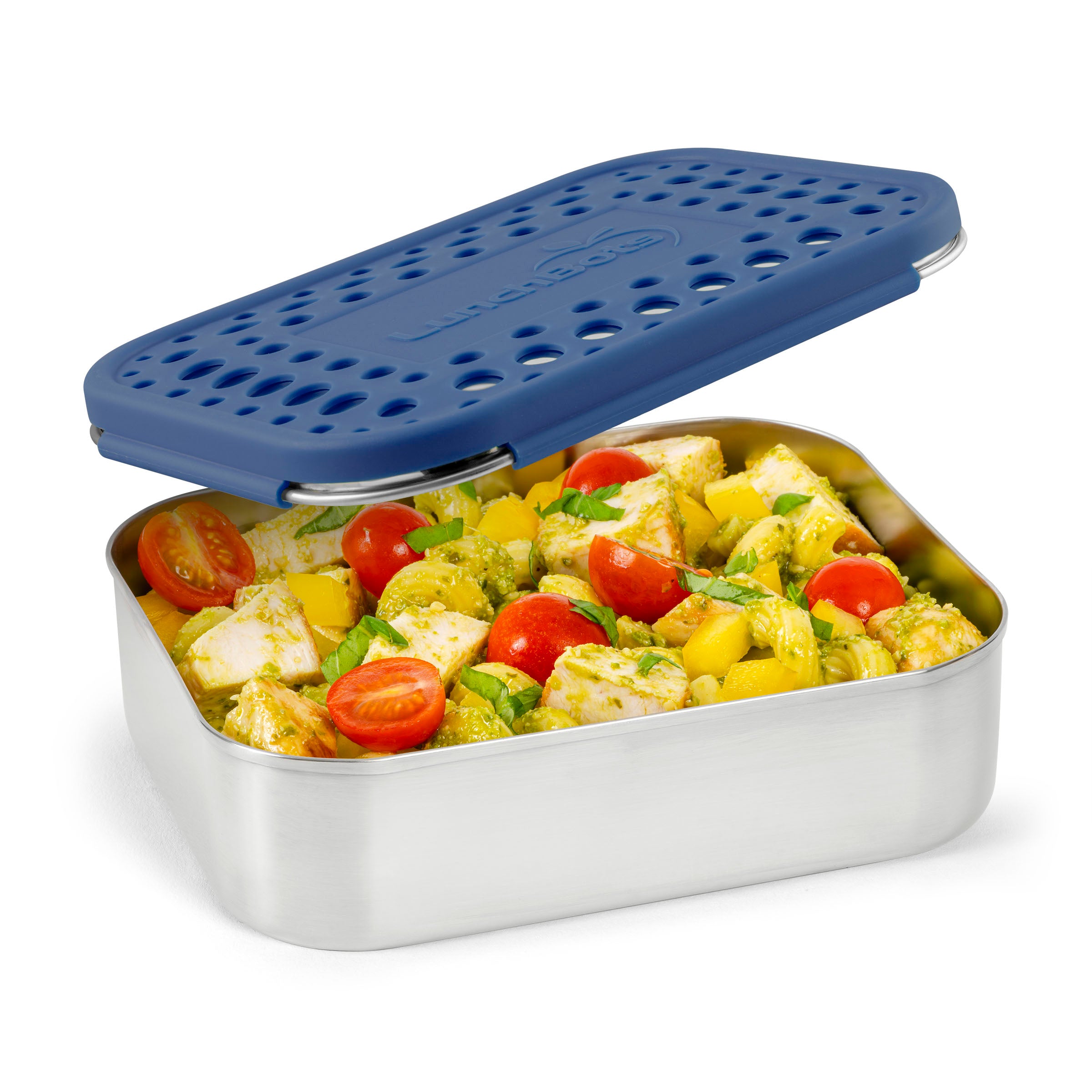 lunchbots-medium-uno-stainless-steel-bento-box-one-compartment-sandwich-size-lun image 4